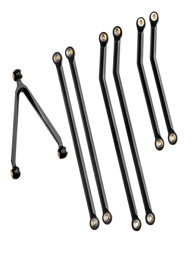 AllinRC High Clearance Chassis Links Front 4 Links Set for SCX24 Gladiator AXI00005 Axial 1/24 RC Crawler Car Upgrades, 8pcs (Black) - Image 4
